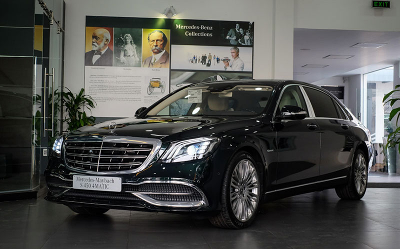 Mercedes-Benz S450 Maybach 2018 giá 7,219 tỷ đồng tại Việt Nam